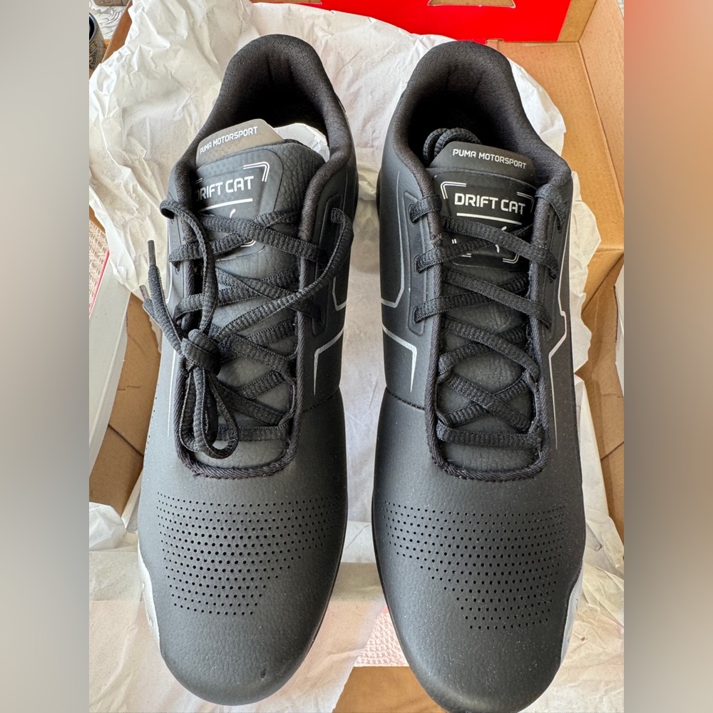 NEW Puma Mercedes F1 Team MAPM Drift Cat 8 Driving Shoes Size 11 Black Silver